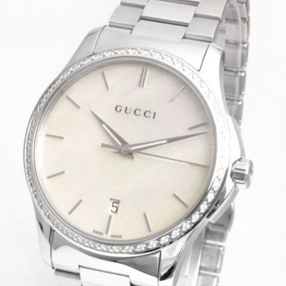 Gucci "Diamond Series" Strawberry Watch, Limited Edition, Swiss Made, Sapphire - Picture 1 of 6